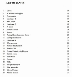 019. List of painting by Nugzar Kahiani