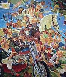 70. Diana Hunter | Диана Охотница, canvas, oil, Nugzar Kahiani