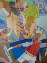 89.Wonderfull childs | Замечательные дети 55 x 60 